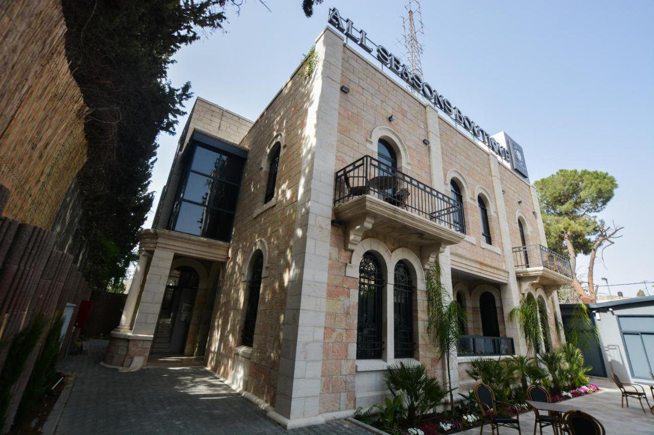 All Seasons Boutique Hotel - Jérusalem Extérieur photo